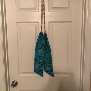 Blue Paisley Belt by Talbots